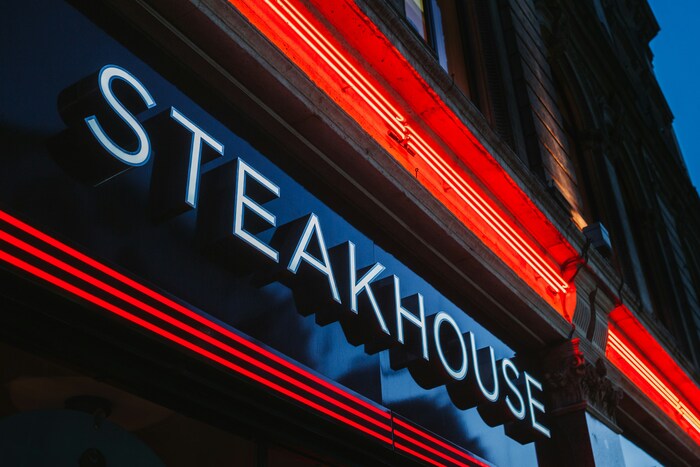 Classic upscale steakhouse